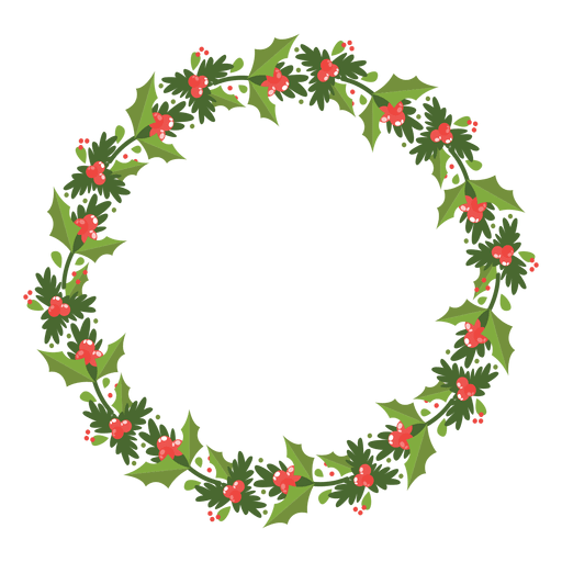 Christmas wreath icon 12 PNG Design