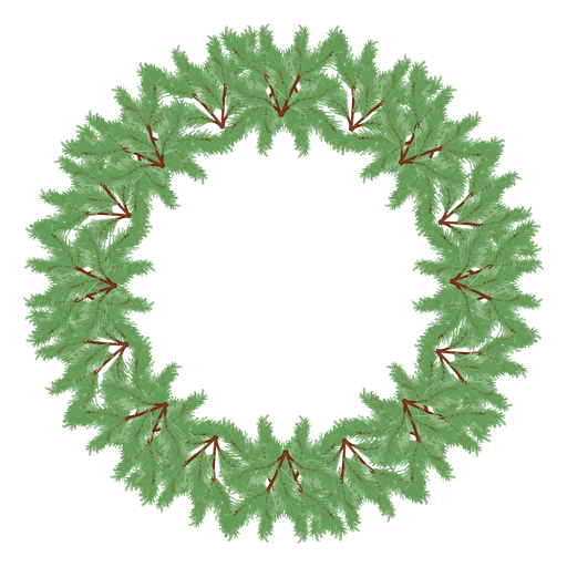 Icono de corona de Navidad 31 Diseño PNG