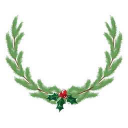 Icono de corona de Navidad 32 Transparent PNG
