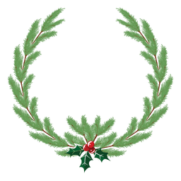 Christmas wreath icon 34 PNG Design