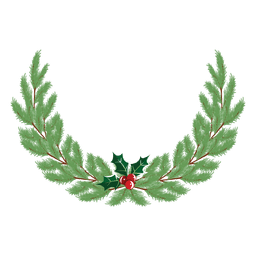 Icono de corona de Navidad 36 Transparent PNG