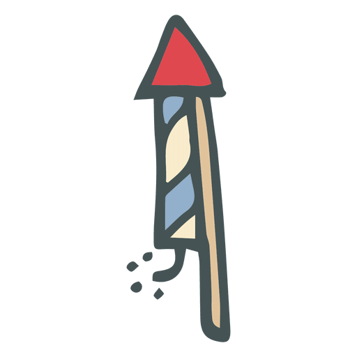 ?cone de desenho animado desenhado ? m?o de fogo de artif?cio 19 Desenho PNG