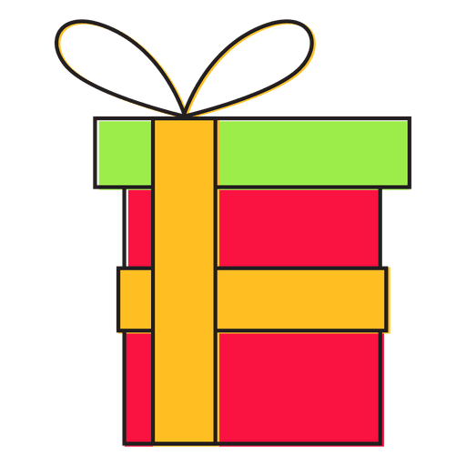 Gift box cartoon icon 59 PNG Design