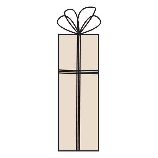 Icono de dibujos animados de caja de regalo 39 Diseño PNG