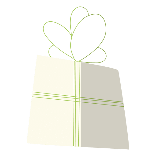 Gift box flat icon 15 PNG Design