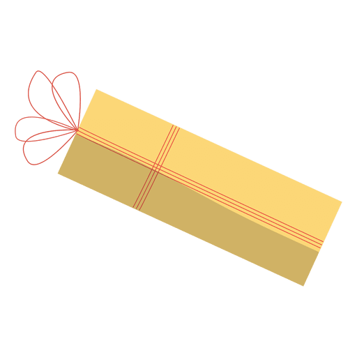 Gift box flat icon 17 PNG Design