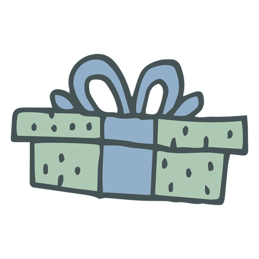 Download Gift box hand drawn cartoon icon 43 - Transparent PNG ...