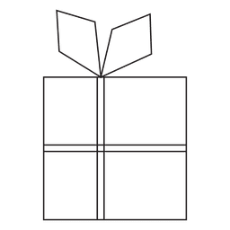 Gift box stroke icon 14 PNG Design
