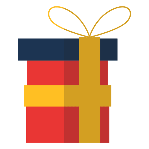Gift flat icon 17 PNG Design