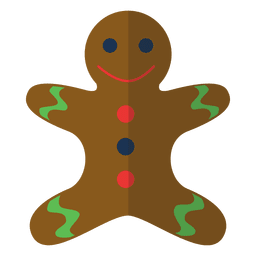 Ícone do desenho do homem-biscoito 29 Desenho PNG