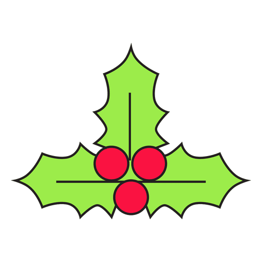 Mistletoe cartoon icon 48 - Transparent PNG & SVG vector file