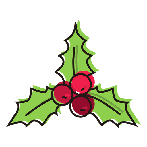 Mistletoe cartoon icon 20 - Transparent PNG & SVG vector