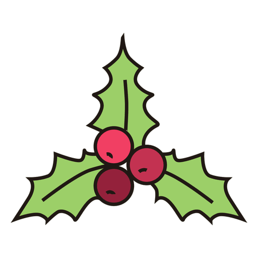 Mistletoe Cartoon Design - Transparent PNG & SVG vector file