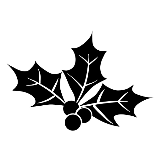 Mistletoe silhouette icon 29