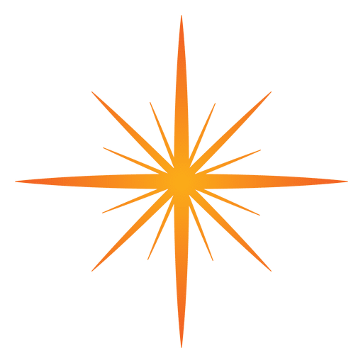 Icono de estrella de la mañana 01 Diseño PNG