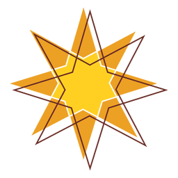 Sternenkarikatur 01 PNG-Design