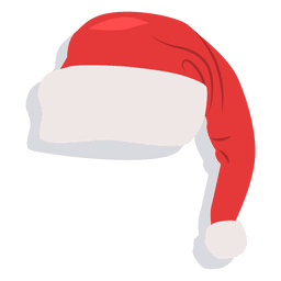 Ícone de sombra projetada chapéu de Papai Noel vermelho 22 Transparent PNG