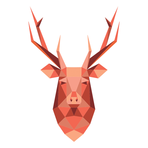 Reindeer cartoon head 46
