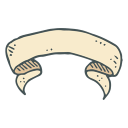 Ícone de desenho animado desenhado à mão de fita 11 Desenho PNG
