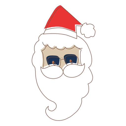 Download Santa Claus Head Sunglasses Cartoon Icon 71 Transparent Png Svg Vector File PSD Mockup Templates