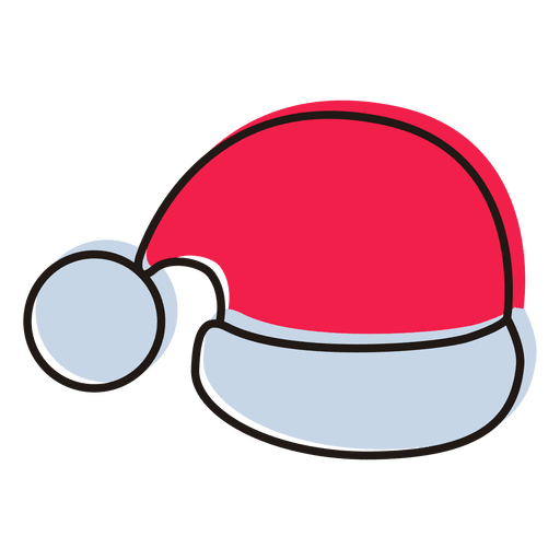 Santa hat cartoon icon 19