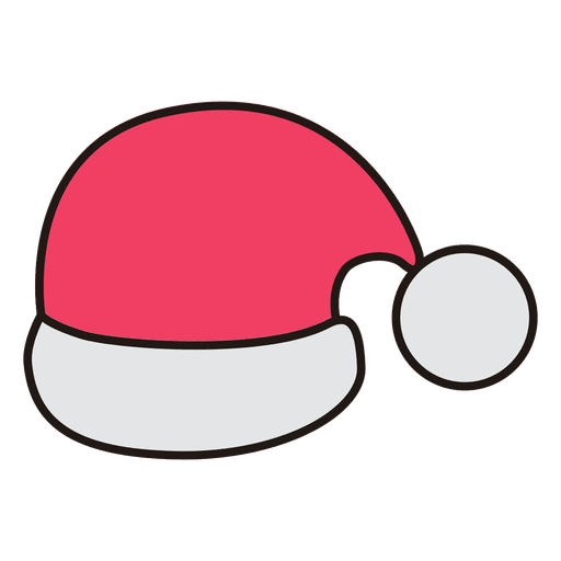 Weihnachtsmütze Cartoon-Symbol 31 PNG-Design