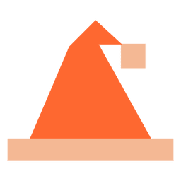 Santa hat flat icon 60 PNG Design