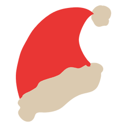 Icono plano de sombrero de santa 67 Diseño PNG