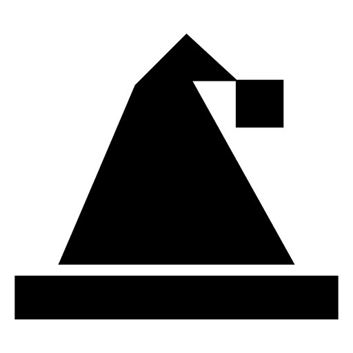 Icono de gorro de santa 34 Diseño PNG