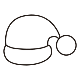 Santa hat stroke icon 43 PNG Design