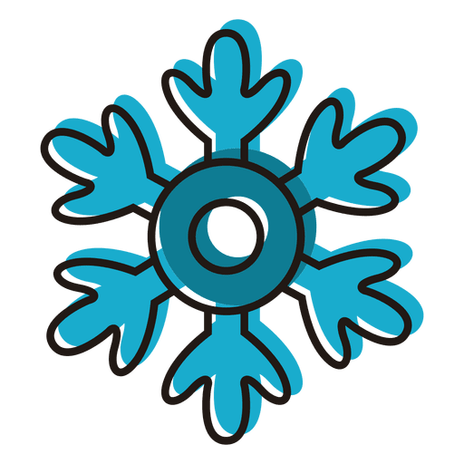 Download Snowflake cartoon icon 18 - Transparent PNG & SVG vector file