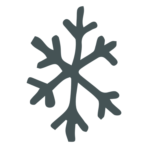 Diseño PNG Y SVG De Icono De Dibujos Animados Dibujados A Mano Copo De Nieve  27 Para Camisetas