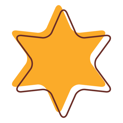 Star cartoon 02 - Transparent PNG & SVG vector file