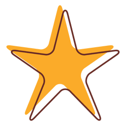 Dibujos animados de estrellas 24 Diseño PNG