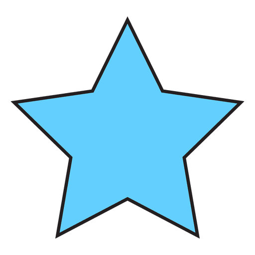 Star cartoon icon 46