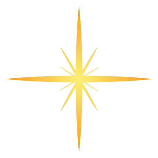 Sternexplosion gelb 9 PNG-Design