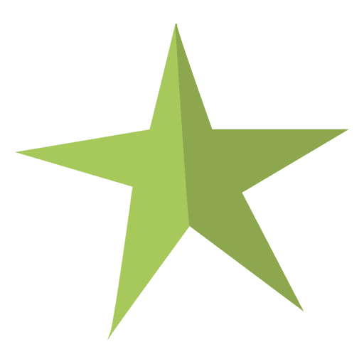 Icono de estrella plana 19