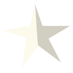 Ícone plano de estrela 20 Desenho PNG