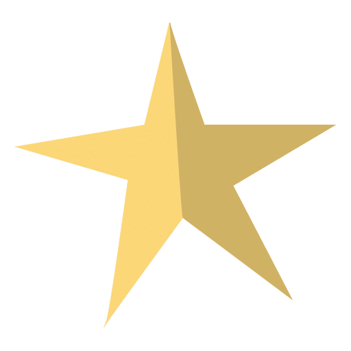 Icono de estrella plana 21