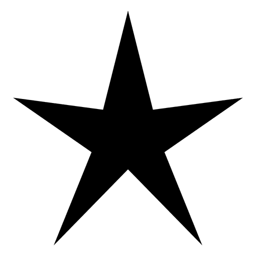 Sternschattenbild 16 PNG-Design