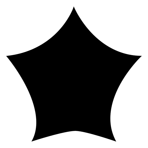 Sternschattenbild 2 PNG-Design