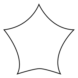 Star stroke icon 11 PNG Design