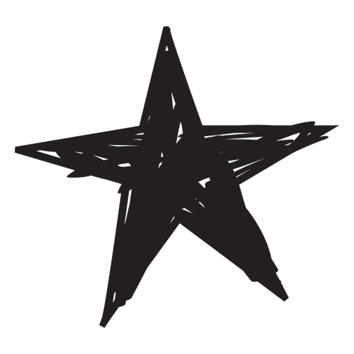 Icono de trazo de estrella 38