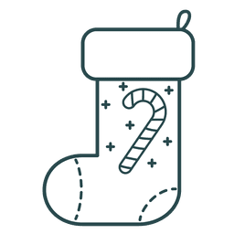 Stocking cartoon 16 PNG Design