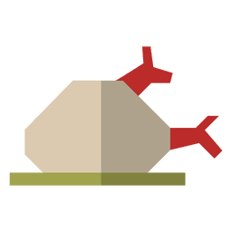 Türkei Abendessen Wohnung Ikone 55 PNG-Design