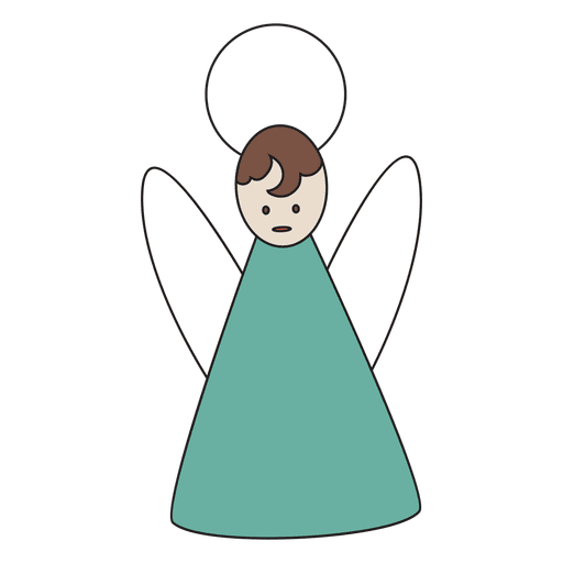 Blue angel cartoon icon 29 PNG Design