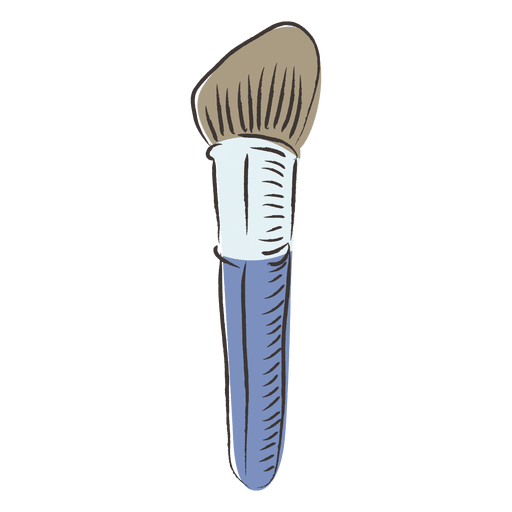 Brush make up hand drawn illustration PNG Design