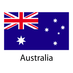 Bandeira nacional australiana Desenho PNG