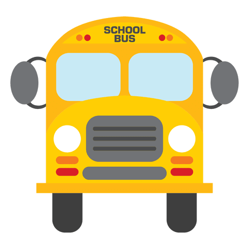 Bus school bus PNG Design