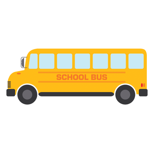 Autobús escolar autobús escolar amarillo Diseño PNG